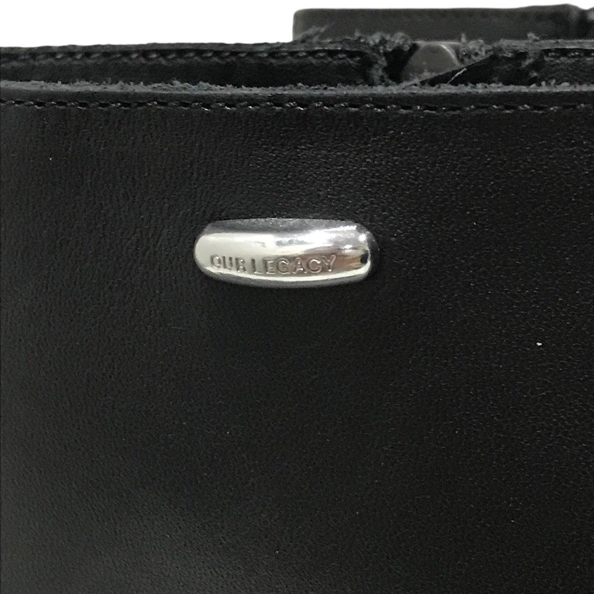 OUR LEGACY(アワーレガシー) CAMION BOOTサイドジップブーツ ブラック