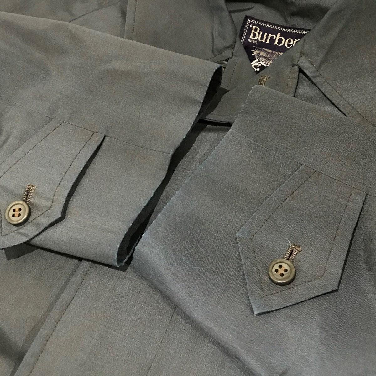 BURBERRYS バーバリーズ コート ビンテージ　C-TK83 ステンカラー BURBERRY - バーバリーズ 90s オールド C-TK83 白タグ ステンカラー