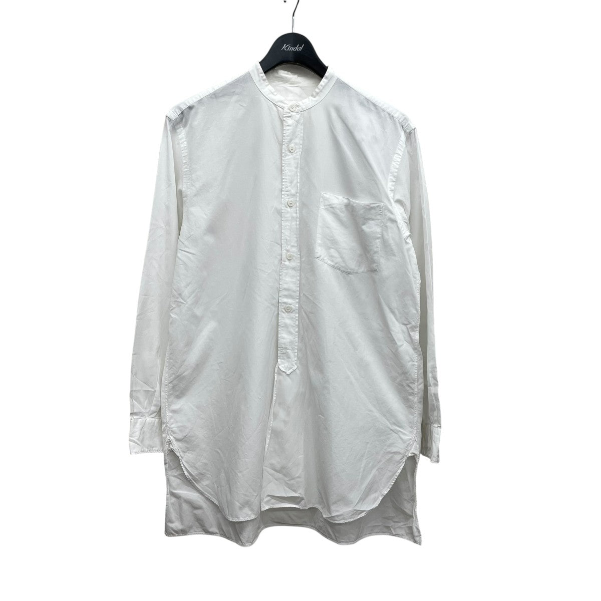 COMOLI スタンドカラーシャツ15S-02002 古着・中古-1枚目のアイテム画像