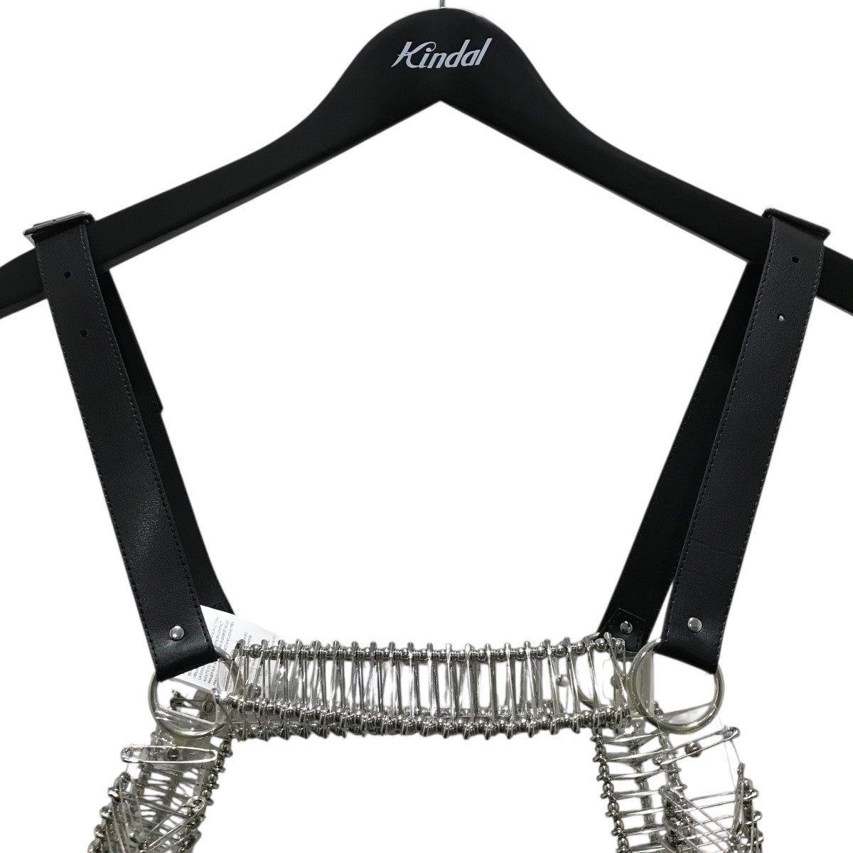 noir kei ninomiya(ノワールケイニノミヤ) 安全ピンハーネス ブラック