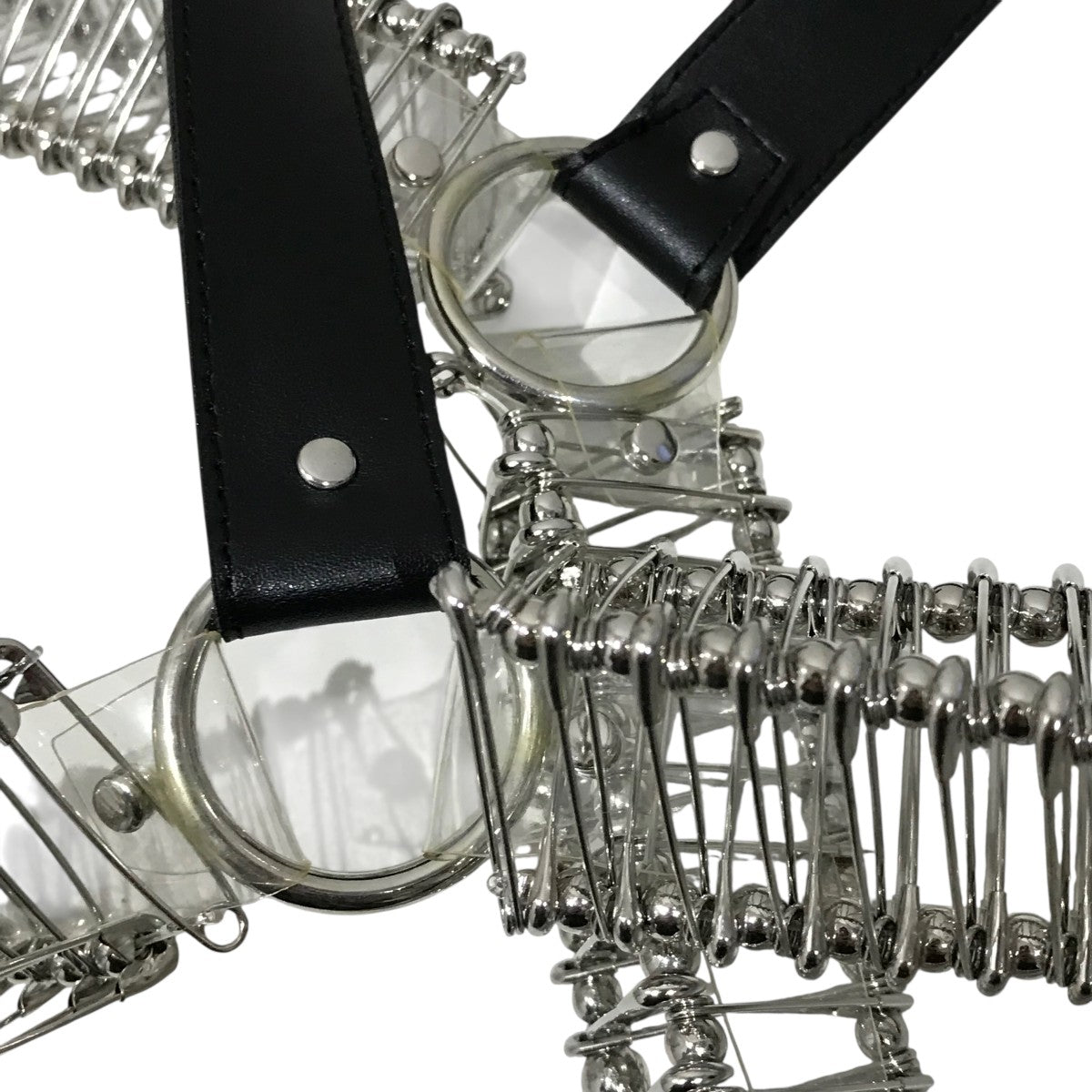 noir kei ninomiya(ノワールケイニノミヤ) 安全ピンハーネス ブラック