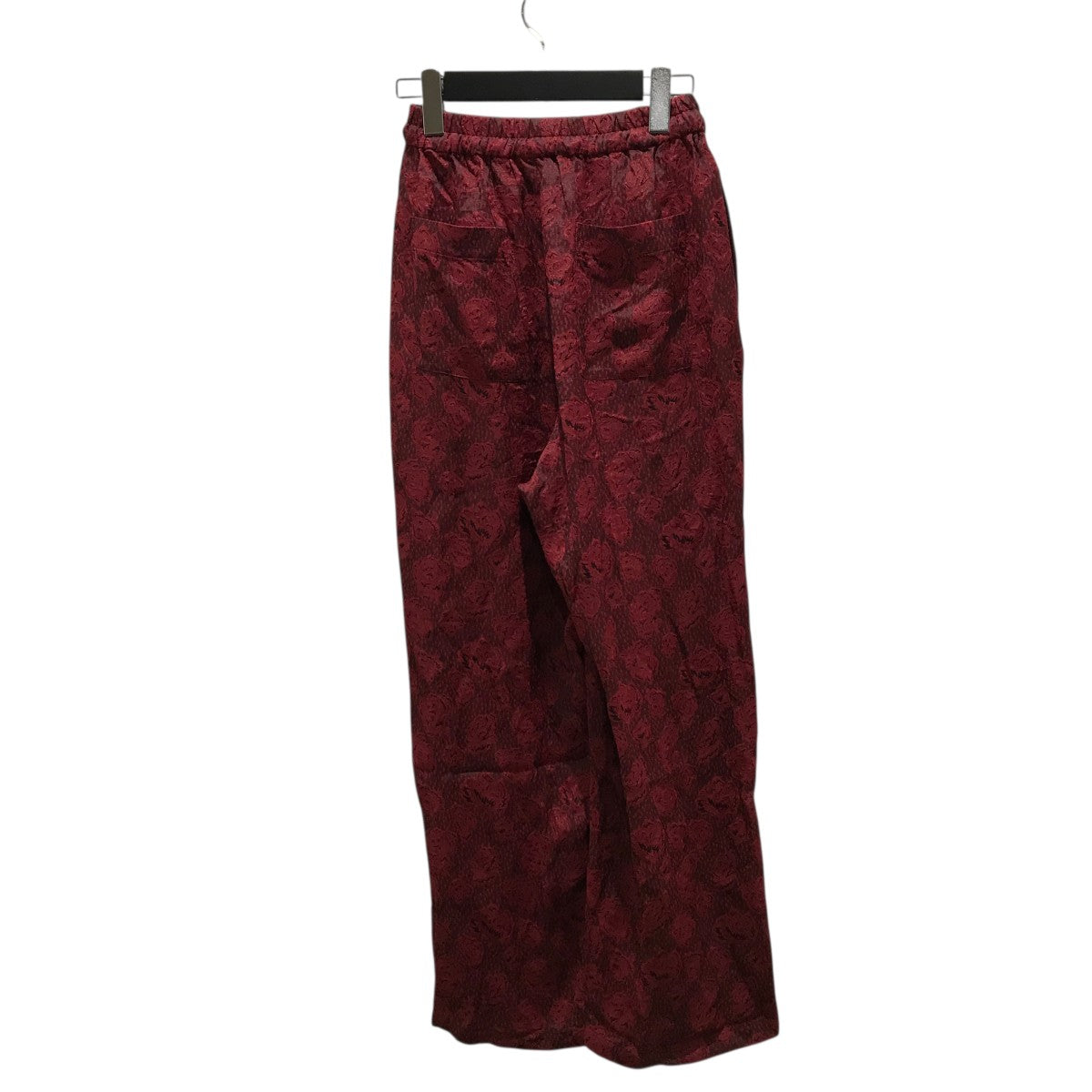 FUMIE=TANAKA 25AW【flower jqa】フラワージャガードパンツF25A-44 古着・中古-2枚目のアイテム画像