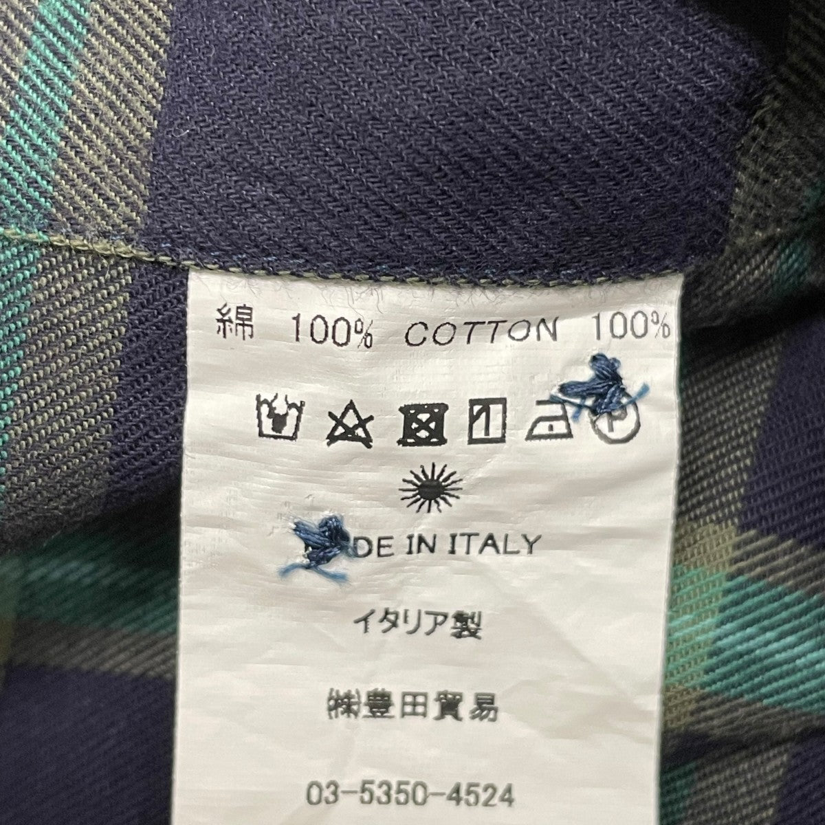 25AWチェックシャツ