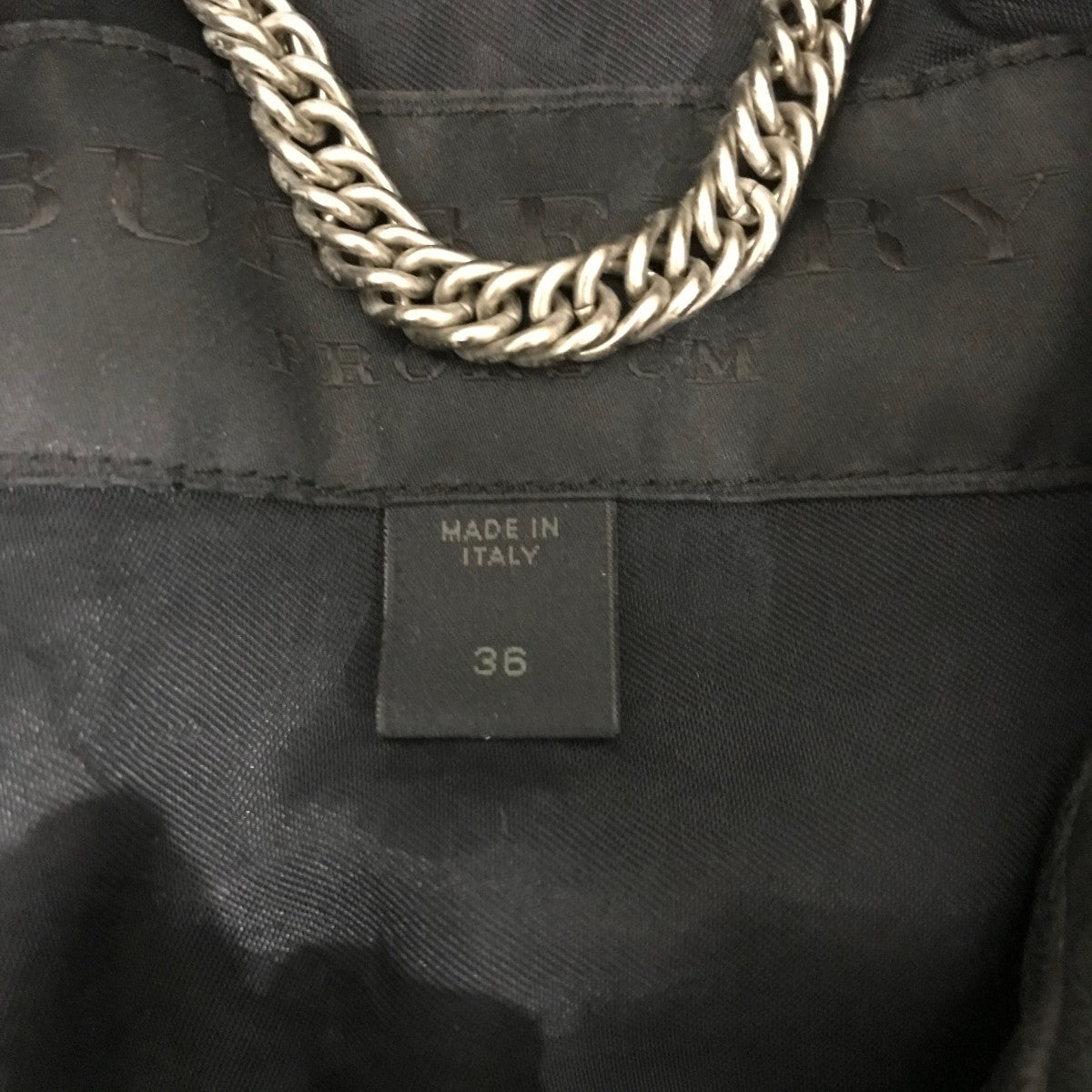 BURBERRY PRORSUM(バーバリープローサム) レザーバイカージャケット