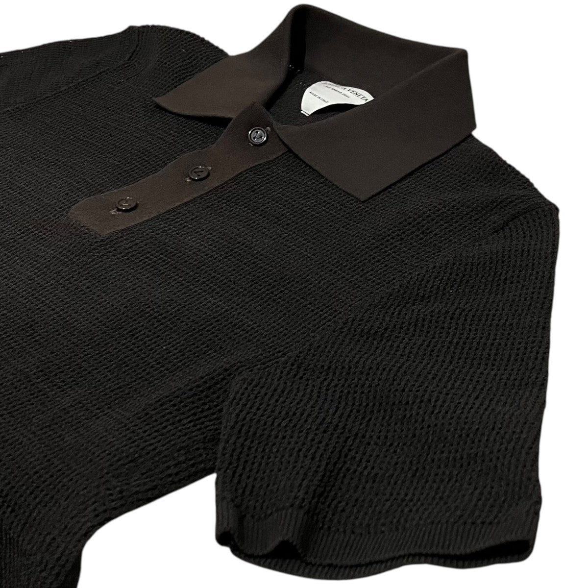 BOTTEGA VENETA 21SSメッシュポロシャツ647177 古着・中古-5枚目のアイテム画像
