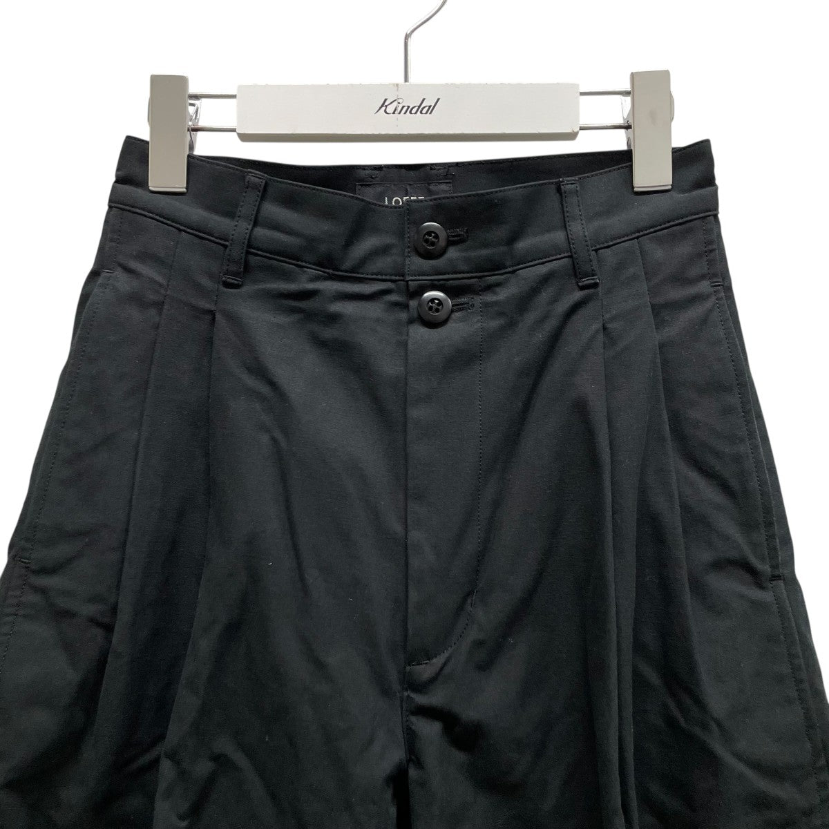 LOEFF タックパンツ8814-699-0035 古着・中古-3枚目のアイテム画像