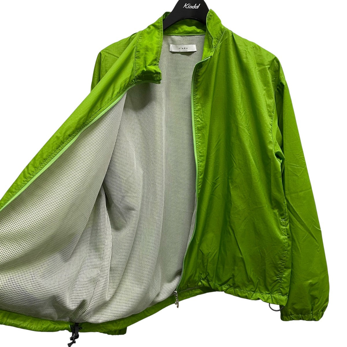 NYLON STAND ZIP SHIRTナイロンスタンドジップシャツJie-25S-JK06-B