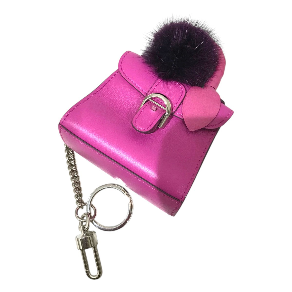 DELVAUX(デルヴォー) バッグチャーム ピンク｜【公式】カインドオル