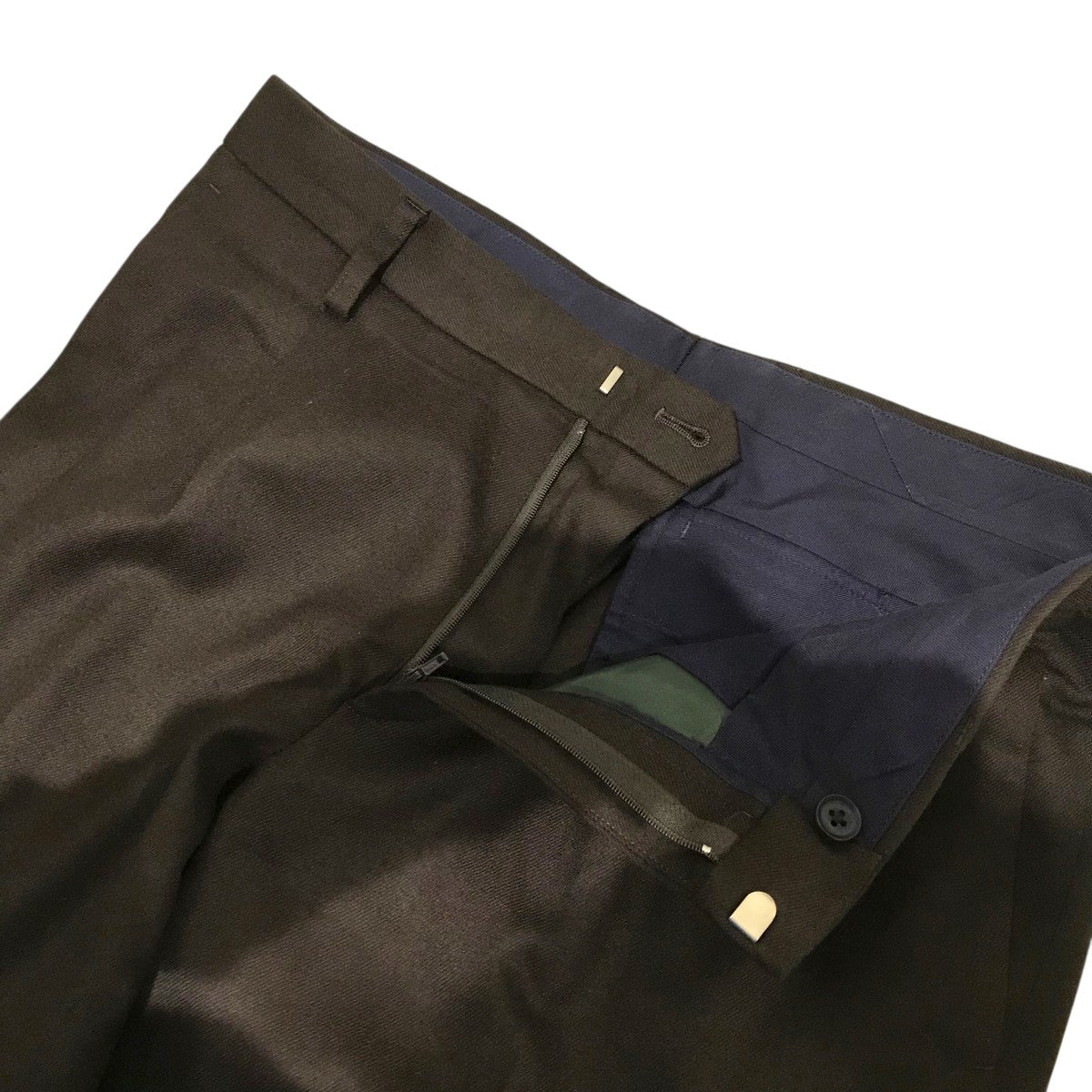 KOLOR 25AW【FLANNEL PANTS】スラックス25WCM-P09119 古着・中古-4枚目のアイテム画像