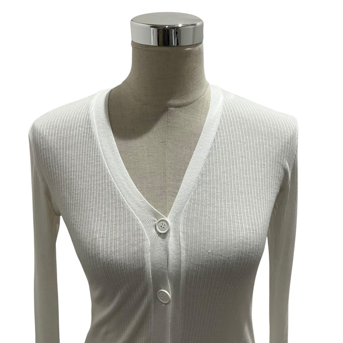 【Sheer rib V cardigan】リブカーディガンEEK-04080-4