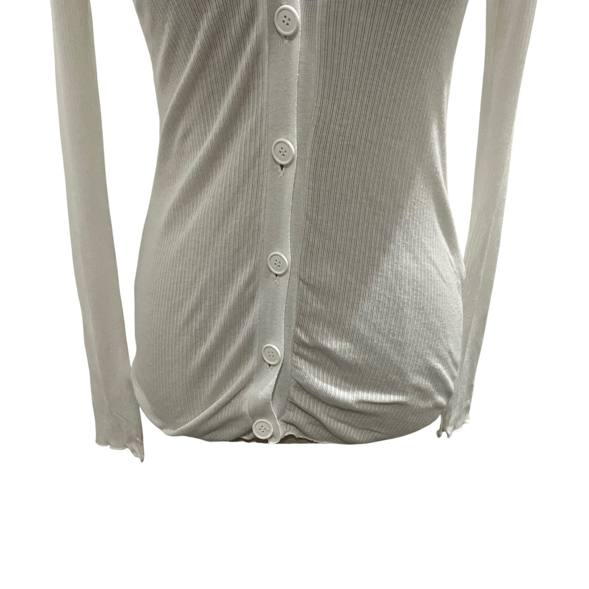 【Sheer rib V cardigan】リブカーディガンEEK-04080-4