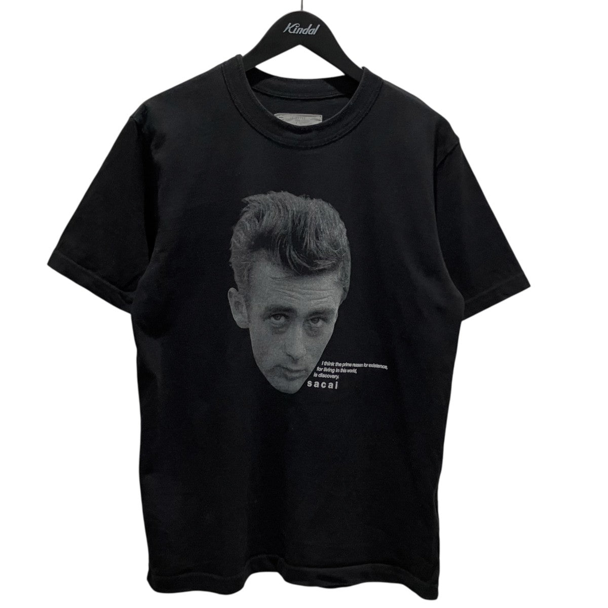 sacai 【James Dean T-Shirt】ジェームズディーン プリント Tシャツ25-0918S 古着・中古-1枚目のアイテム画像