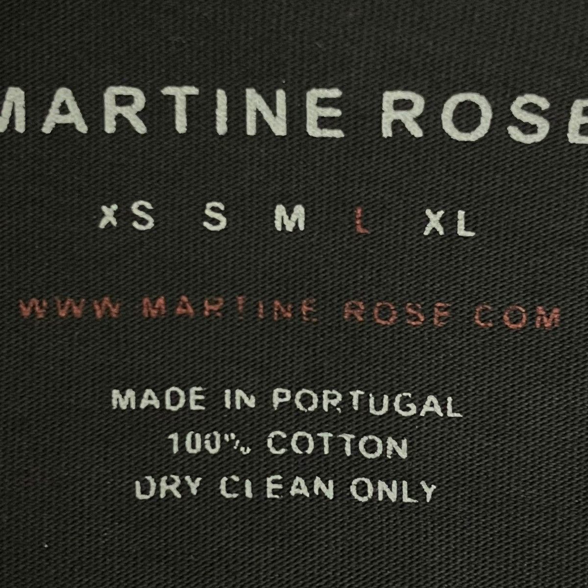 Martine rose 胸ロゴ加工カットソー 古着・中古-6枚目のアイテム画像