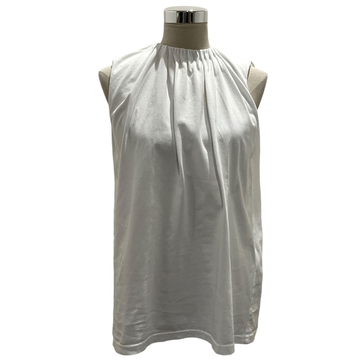 MM6 Maison Margiela 24SSギャザーネックノースリーブS52NF0004 古着・中古-1枚目のアイテム画像