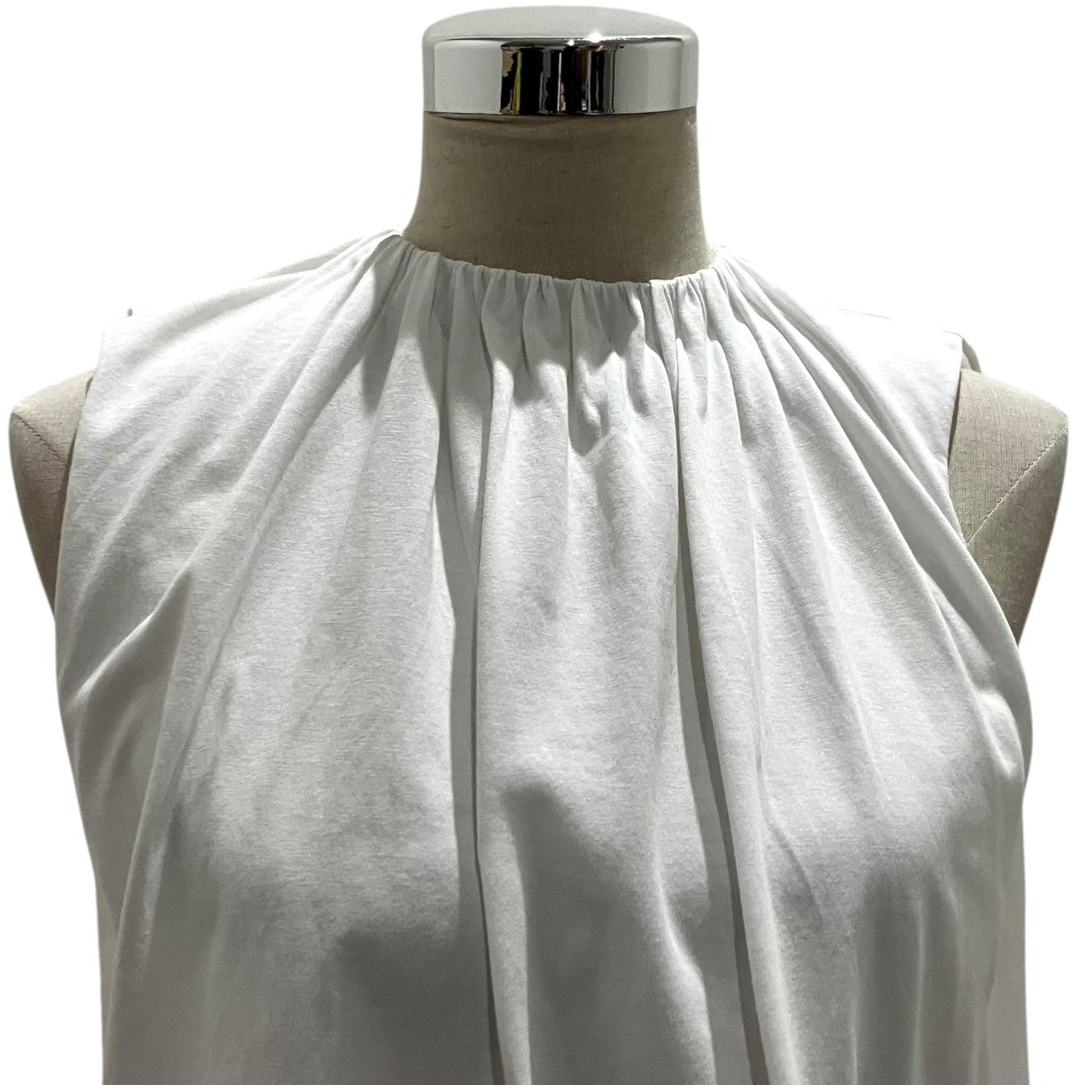 MM6 Maison Margiela 24SSギャザーネックノースリーブS52NF0004 古着・中古-4枚目のアイテム画像