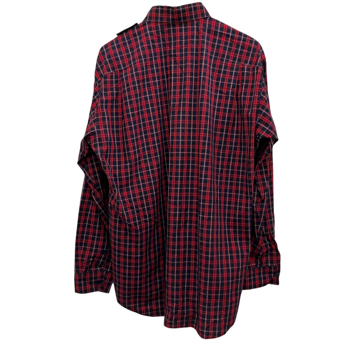 BALENCIAGA チェックシャツ621901 古着・中古-2枚目のアイテム画像