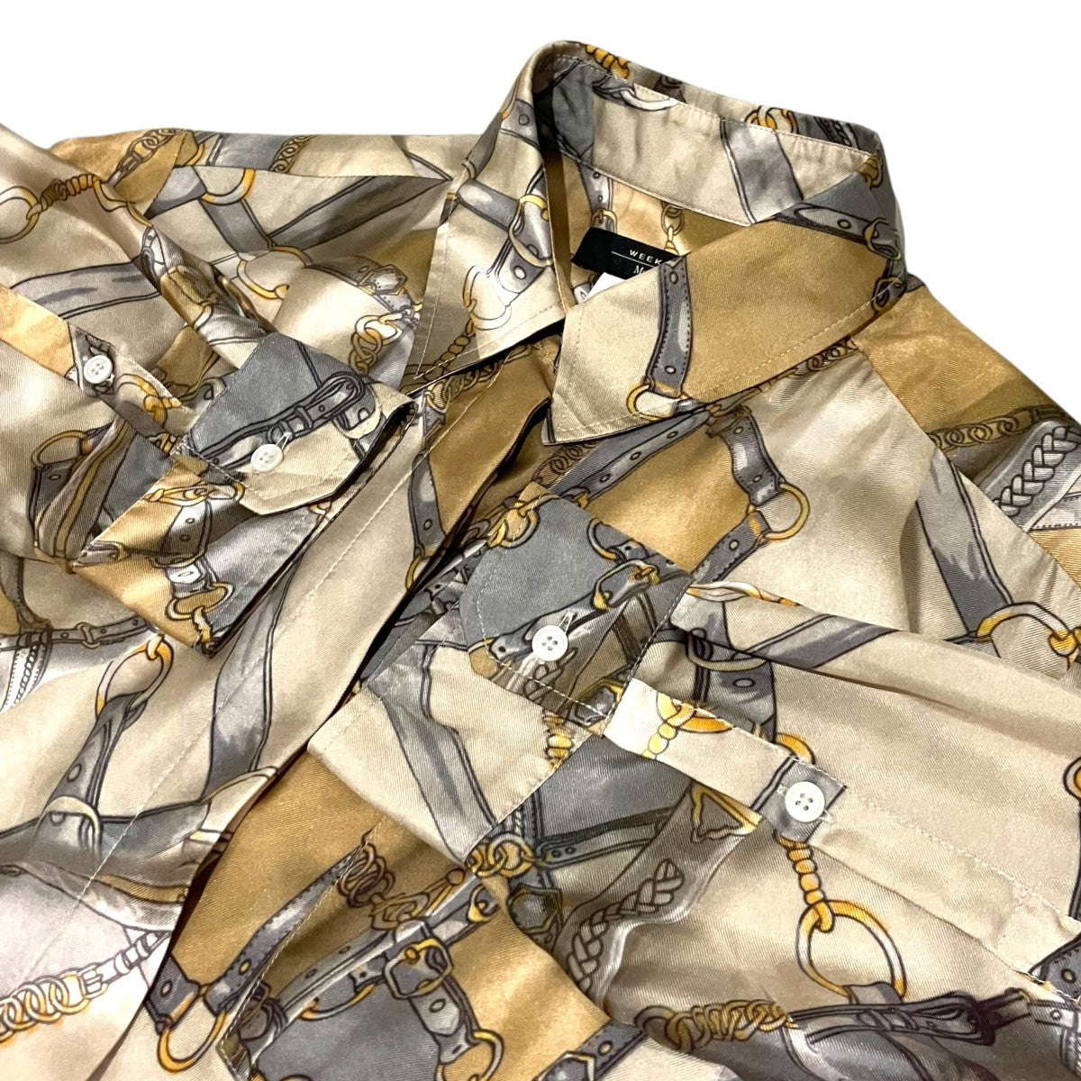 Weekend Max Mara(ウィークエンド マックスマーラ) ロングシルクシャツ