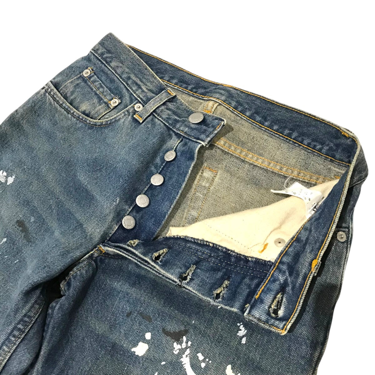 HELMUT LANG(ヘルムートラング) 1999年【PAINTER JEAN】ペンキ加工