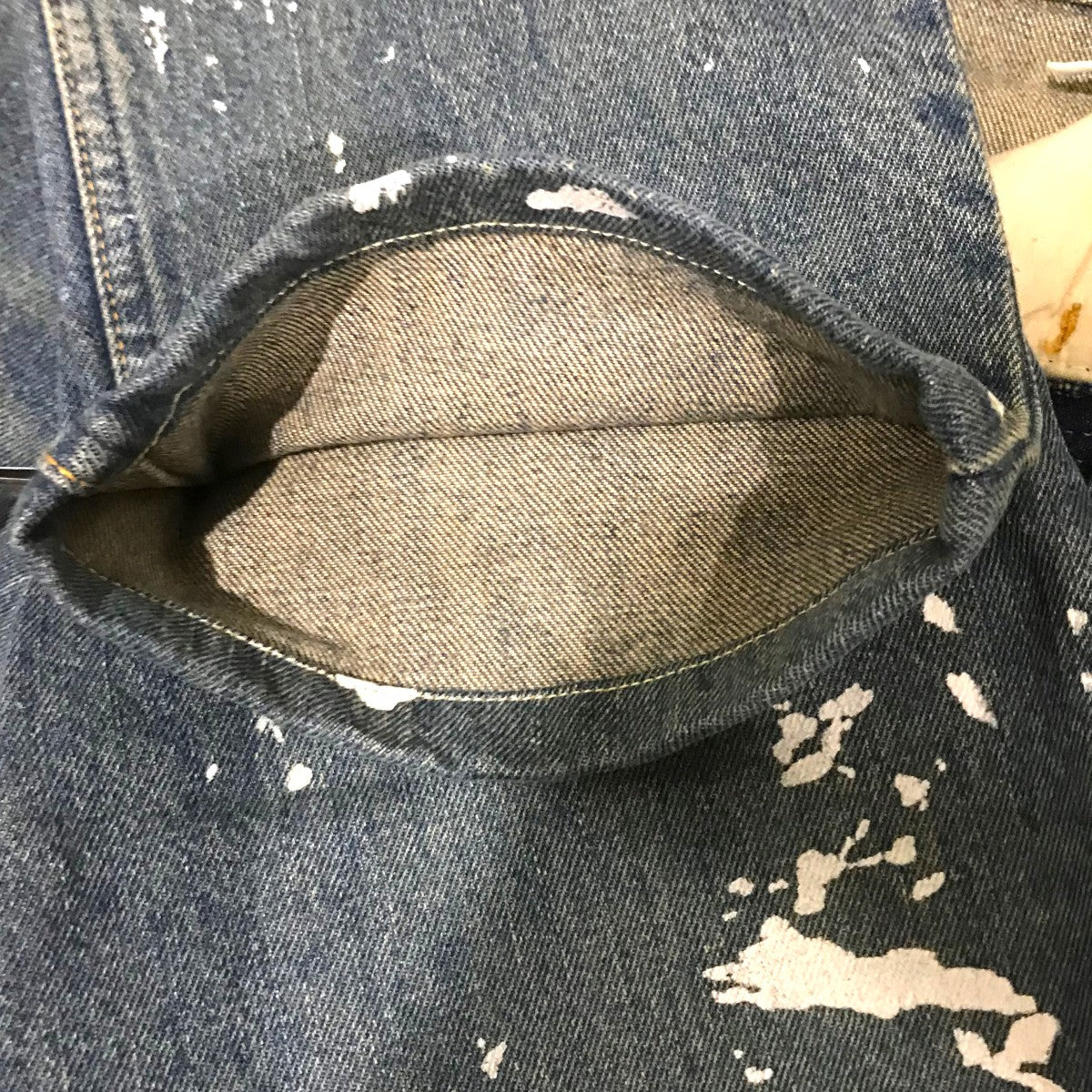 HELMUT LANG(ヘルムートラング) 1999年【PAINTER JEAN】ペンキ加工