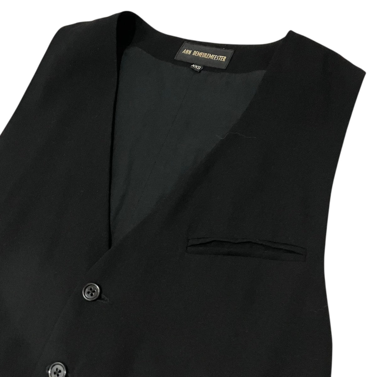 ANN DEMEULEMEESTER(アンドゥムルメステール) ジレ352-01-46117 352-01