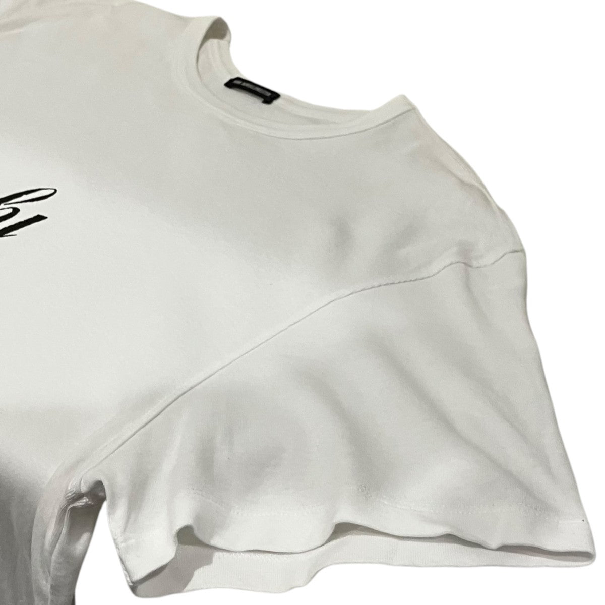 ANN DEMEULEMEESTER holyプリントTシャツ2102-M-JE33-222-002 古着・中古-5枚目のアイテム画像