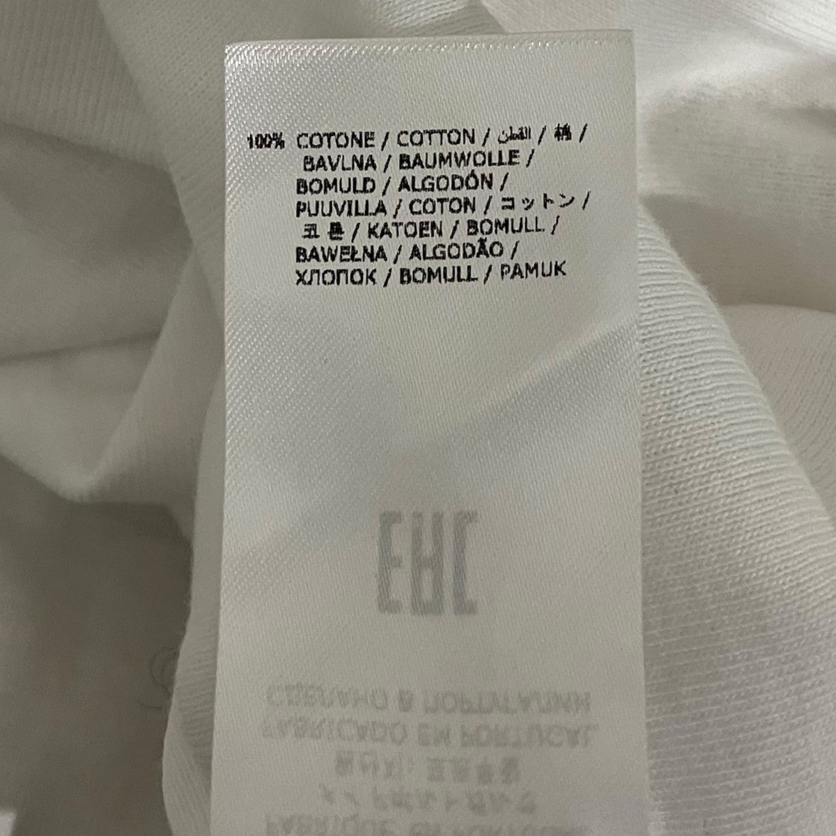 ANN DEMEULEMEESTER holyプリントTシャツ2102-M-JE33-222-002 古着・中古-7枚目のアイテム画像