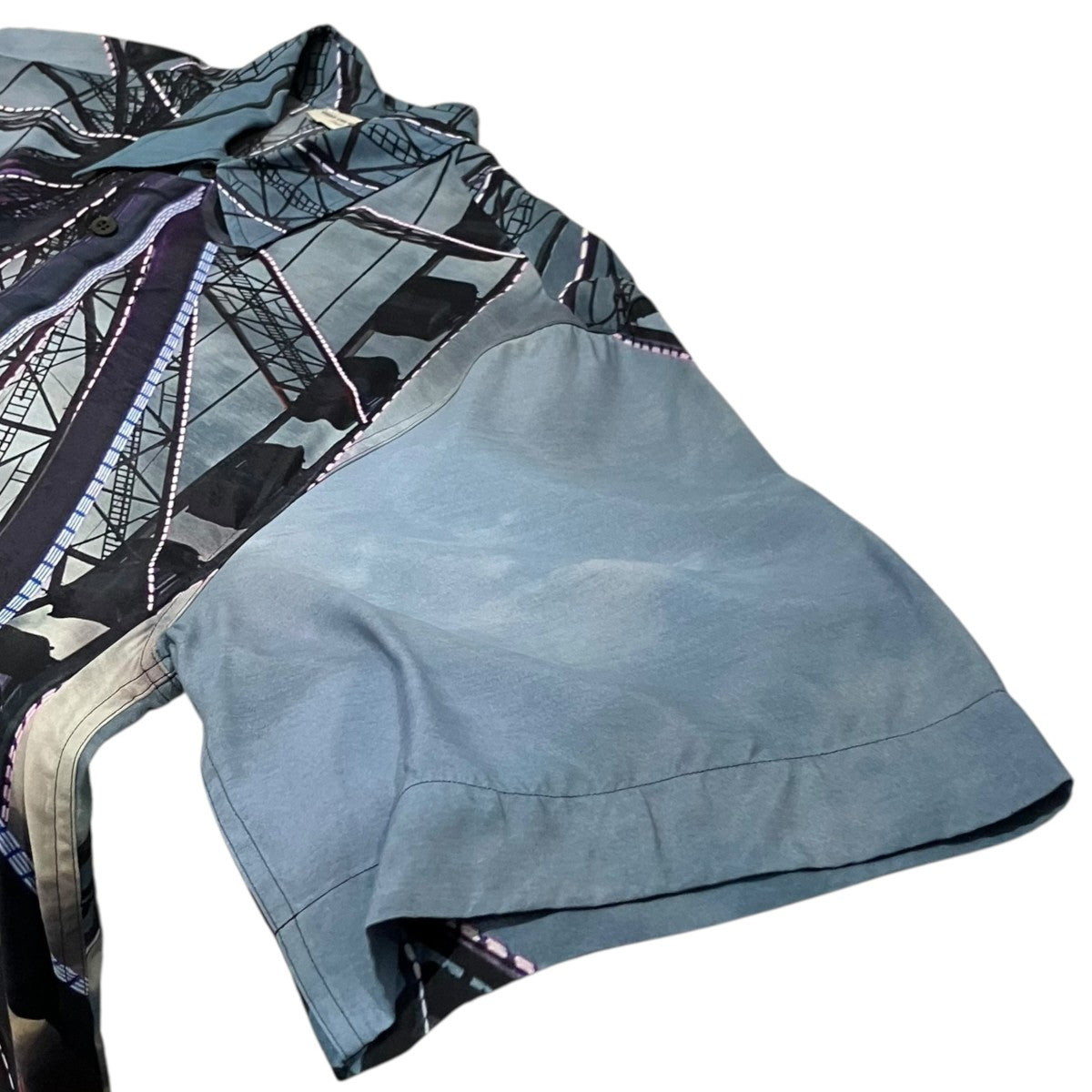 DRIES VAN NOTEN 総柄半袖シャツ 古着・中古-5枚目のアイテム画像