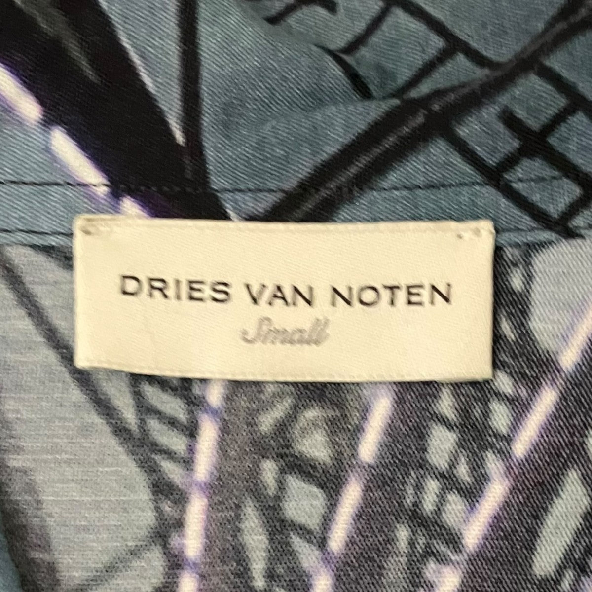 DRIES VAN NOTEN 総柄半袖シャツ 古着・中古-7枚目のアイテム画像