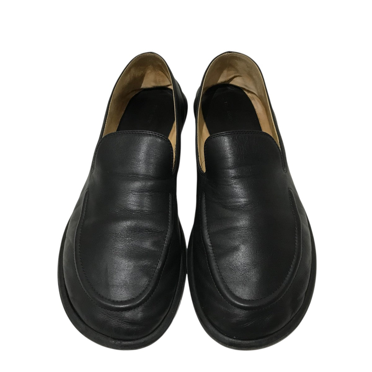THE ROW(ザロウ) 【CANAL LOAFER】レザーローファー ブラック サイズ