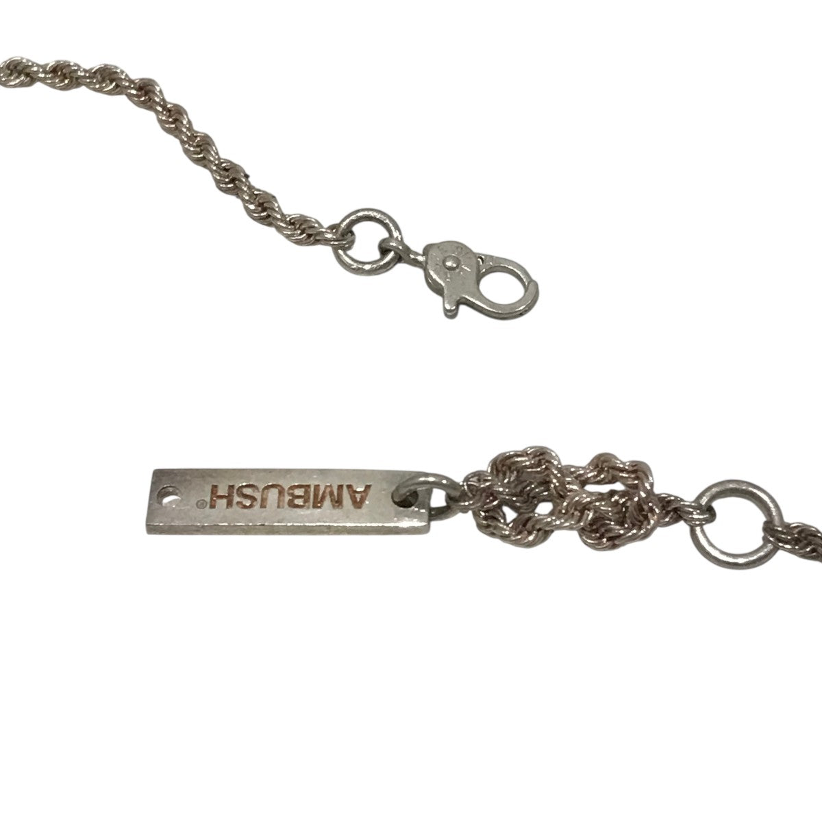 AMBUSH(アンブッシュ) ストロベリーネックレス シルバー｜【公式