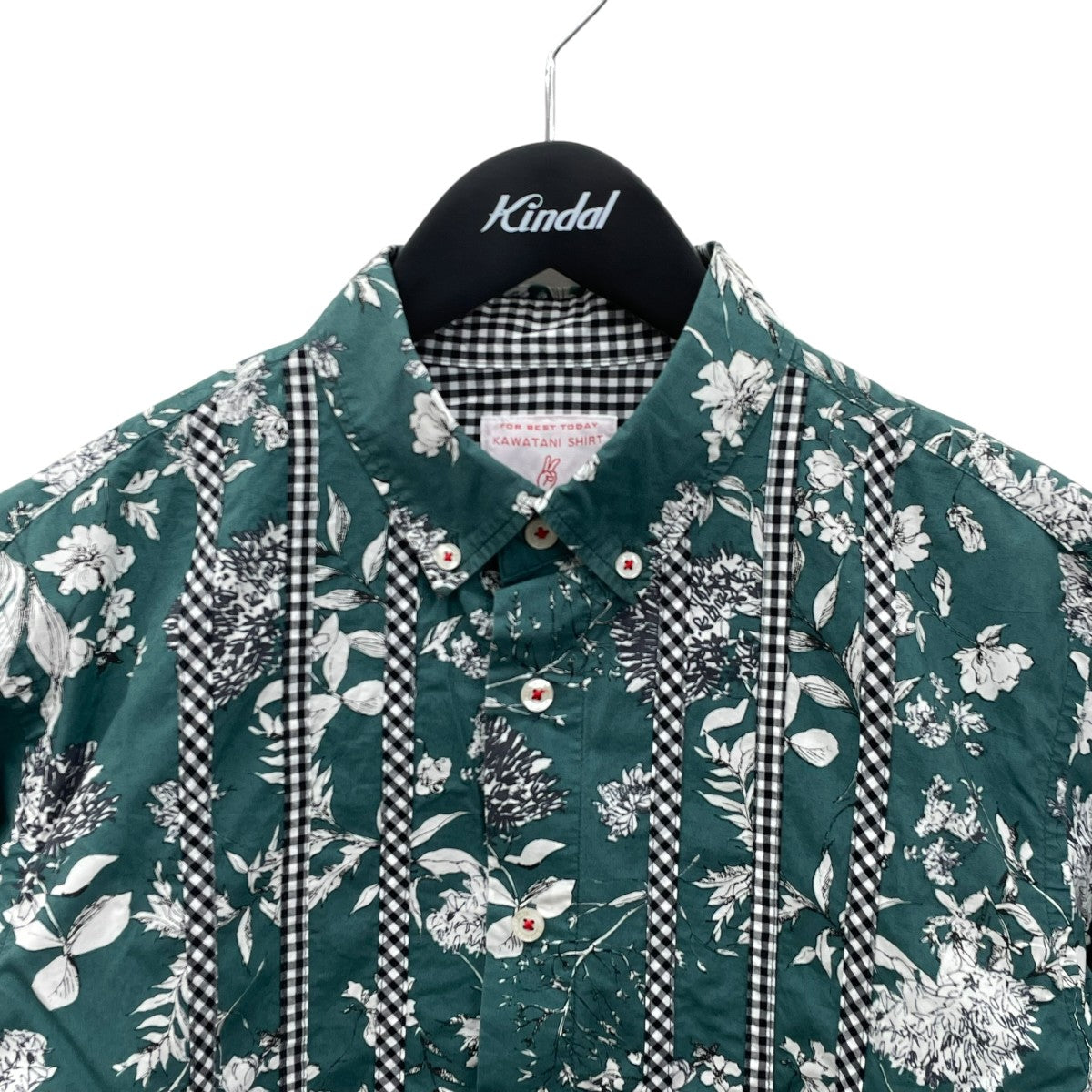 KAWATANI SHIRT フラワー柄シャツ 古着・中古-3枚目のアイテム画像