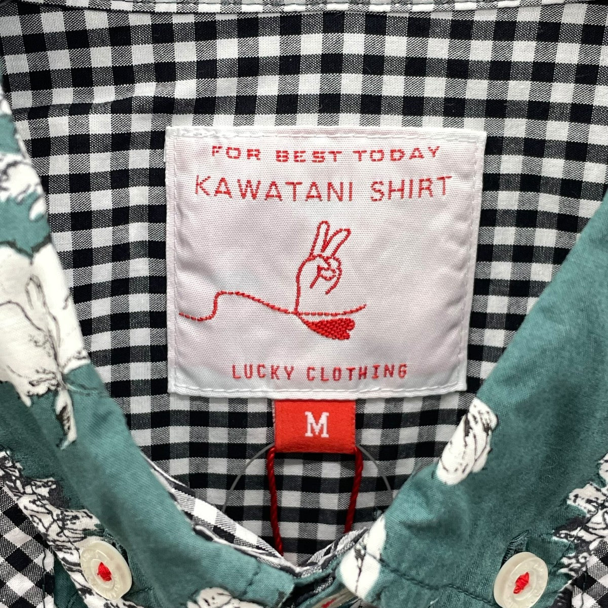 KAWATANI SHIRT フラワー柄シャツ 古着・中古-5枚目のアイテム画像