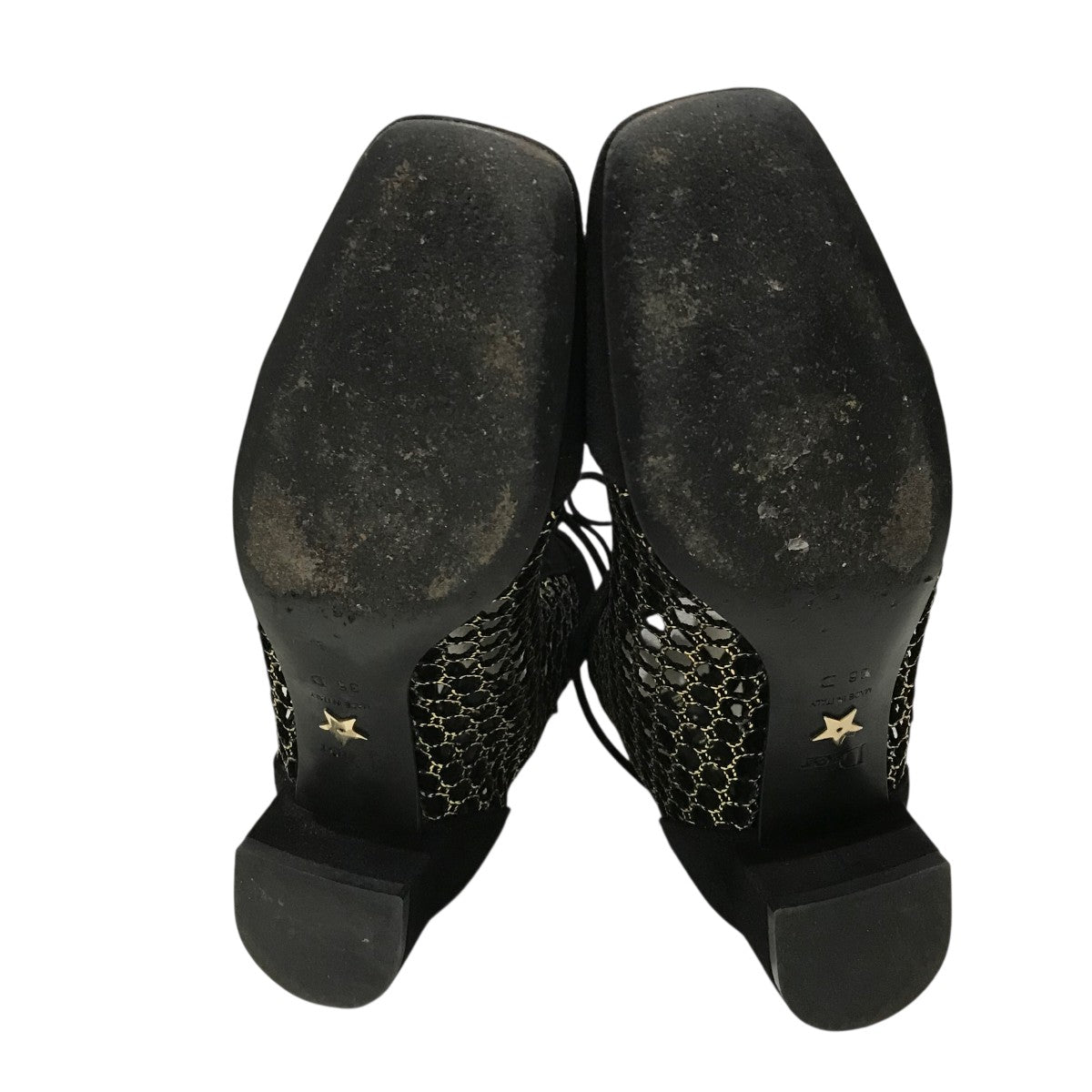 Christian Dior メッシュレースアップブーツ 古着・中古-6枚目のアイテム画像