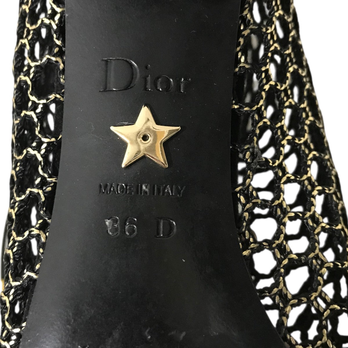 Christian Dior メッシュレースアップブーツ 古着・中古-7枚目のアイテム画像