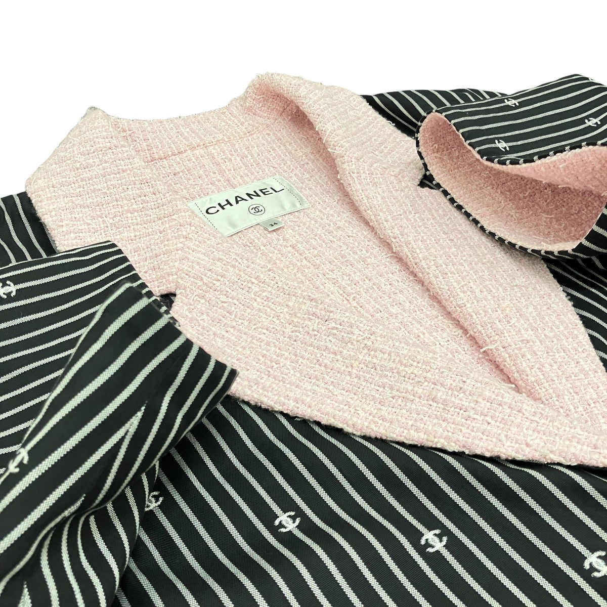 CHANEL ココマーク コットン半袖ジャケットP70675V61802 古着・中古-5枚目のアイテム画像