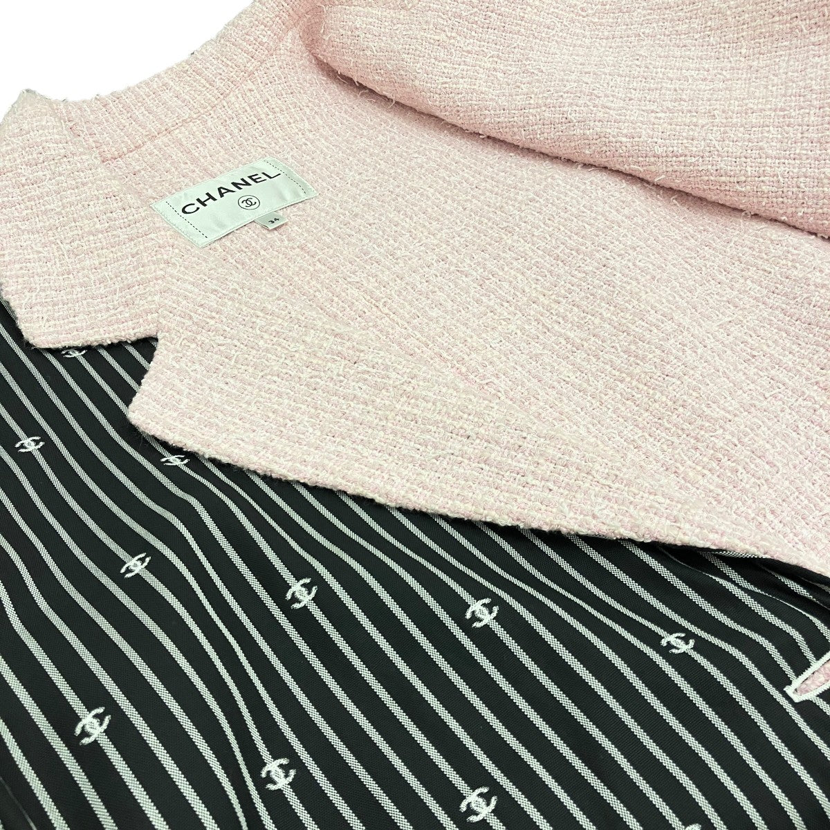 CHANEL ココマーク コットン半袖ジャケットP70675V61802 古着・中古-6枚目のアイテム画像