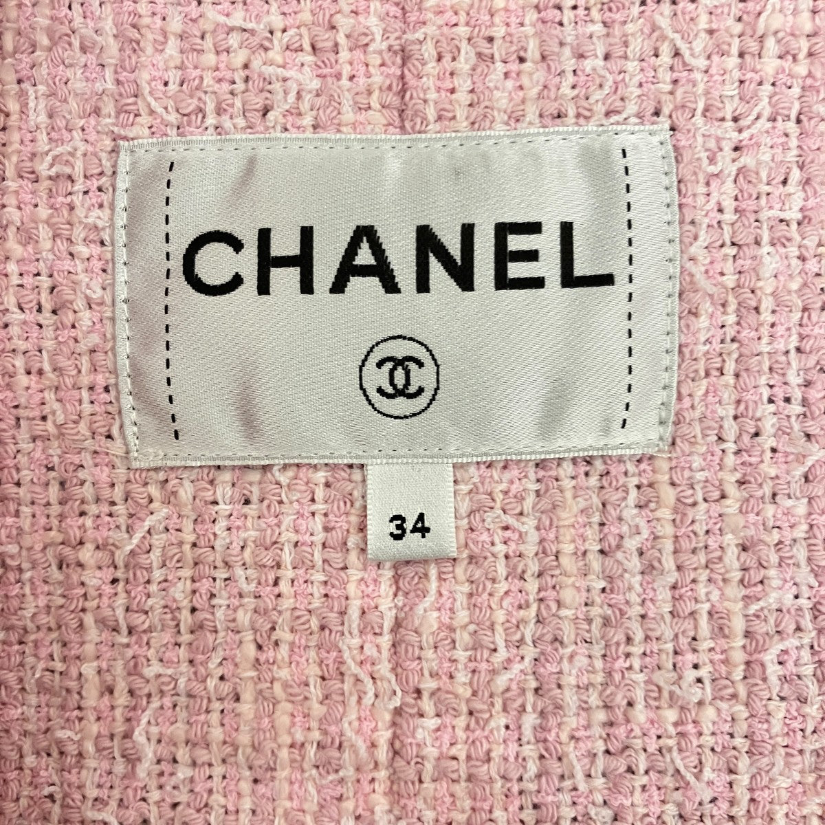 CHANEL ココマーク コットン半袖ジャケットP70675V61802 古着・中古-7枚目のアイテム画像