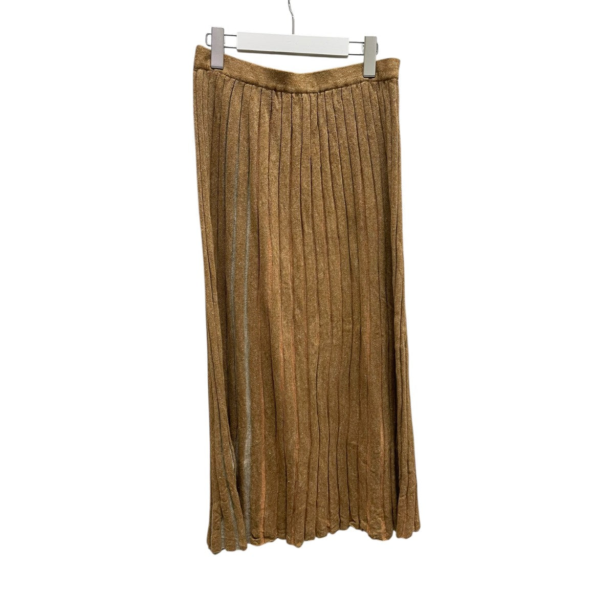 リネンコットンリブスカートK1002