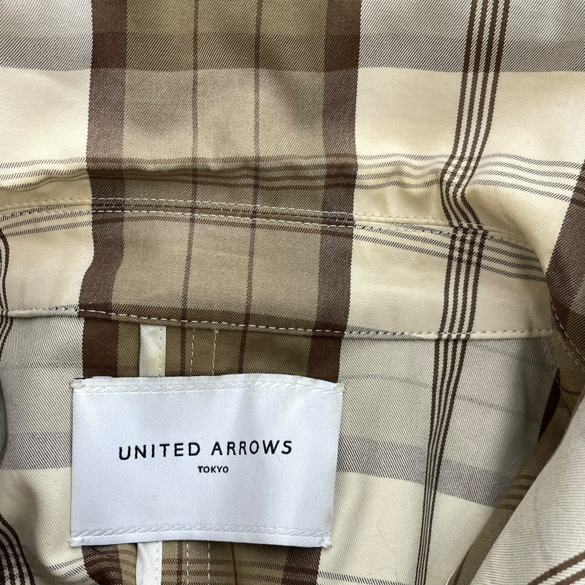 UNITED ARROWS TOKYO トレンチコート1525-101-3510 古着・中古-6枚目のアイテム画像