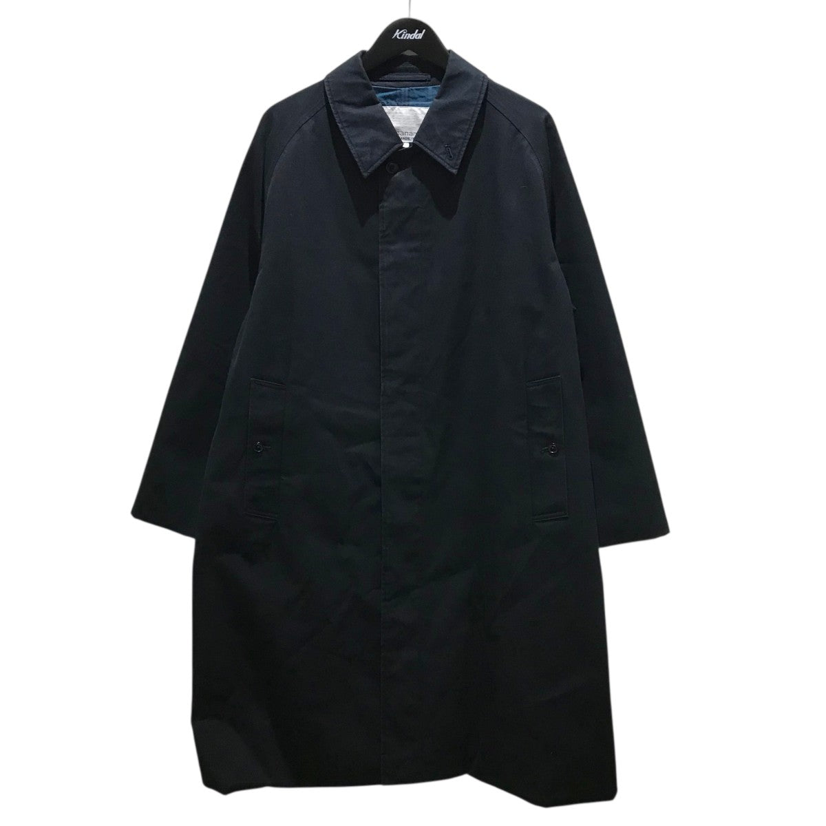 ナナミカ　バルマカーンコート　ネイビー　M nanamica バルマカーンコートGORE-TEX M ネイビー