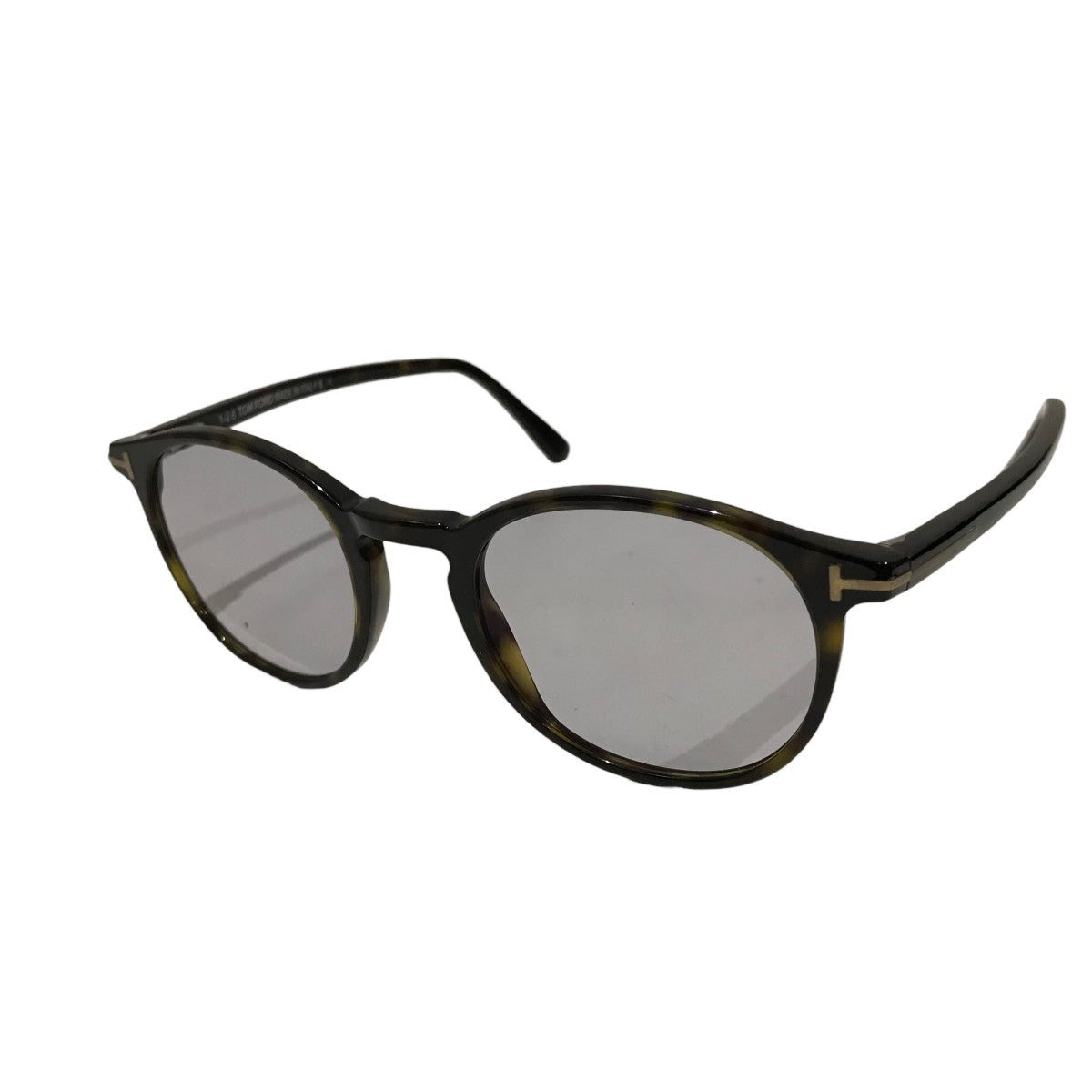 TOM FORDのAndrea-02モデル TOM FORD(トムフォード) 【Andrea-02】眼鏡 クリア×ブラウン サイズ 48