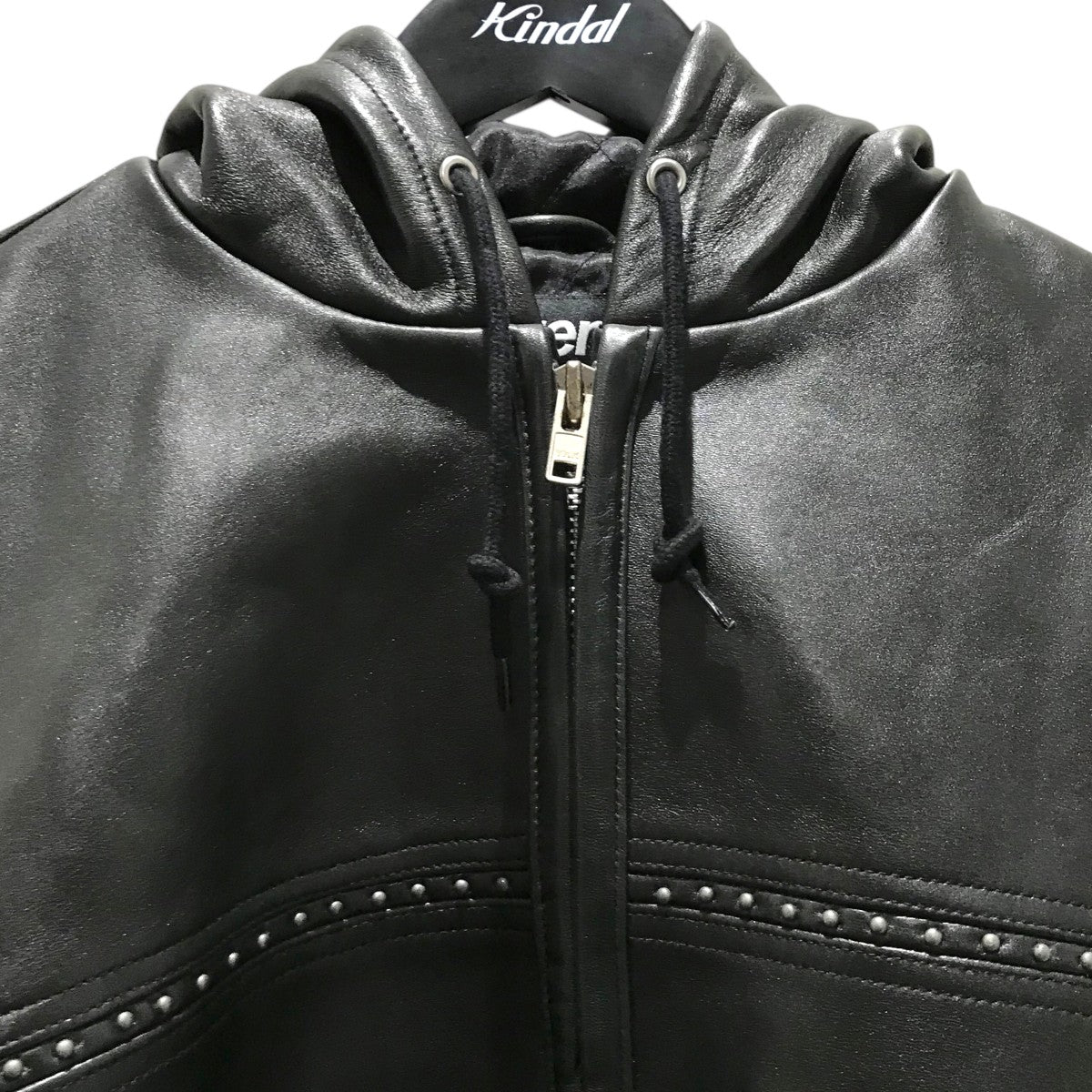 Supreme(シュプリーム) 25SS【Studded Hooded Leather Jacket