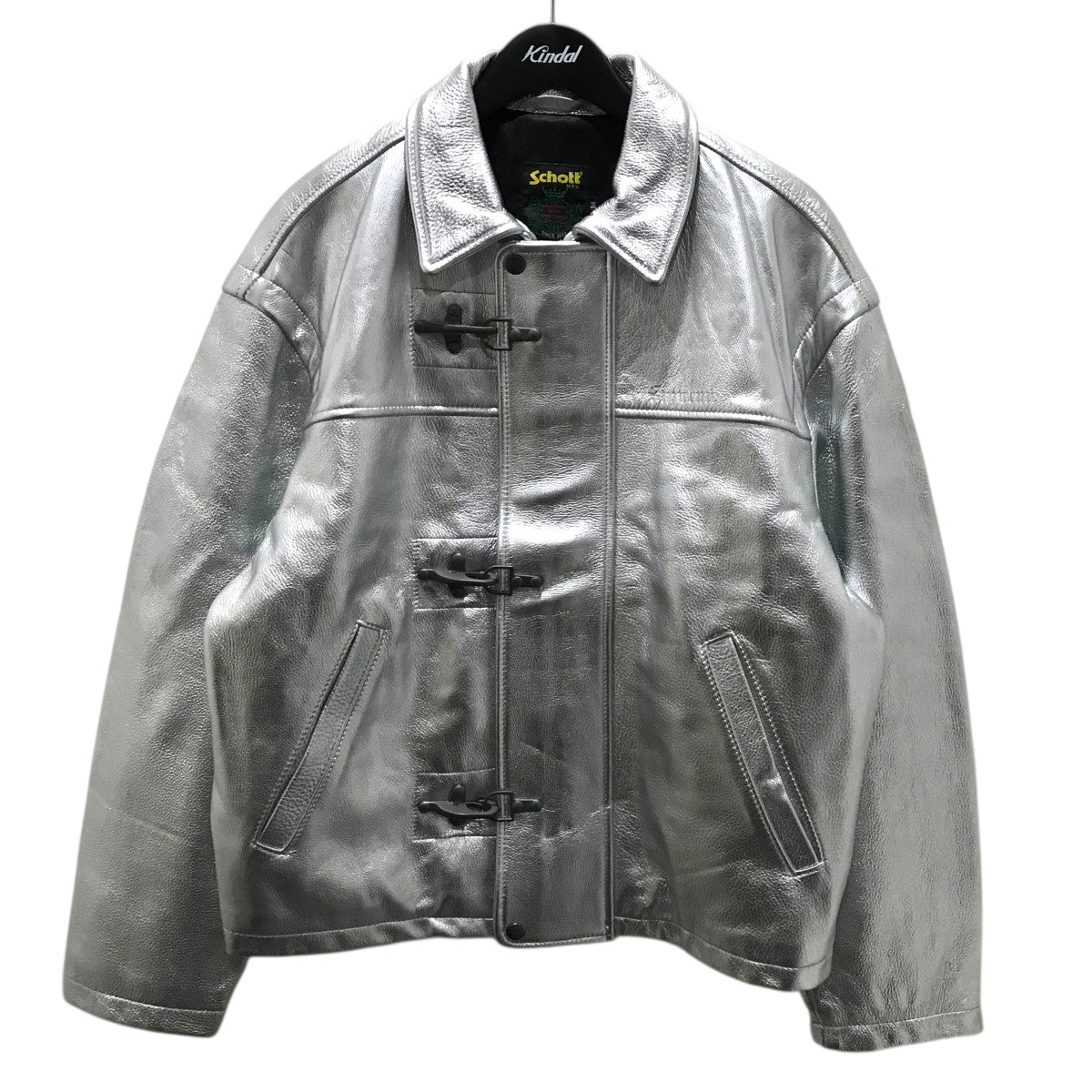 Supreme×Schott 25SS【Leather Clip Jacket】レザークリップジャケット 古着・中古-1枚目のアイテム画像