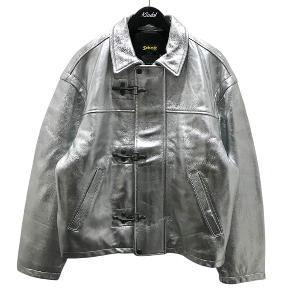ジャケット・アウター supreme schott Supreme×Schott 25SS【Leather Clip Jacket】レザークリップジャケット