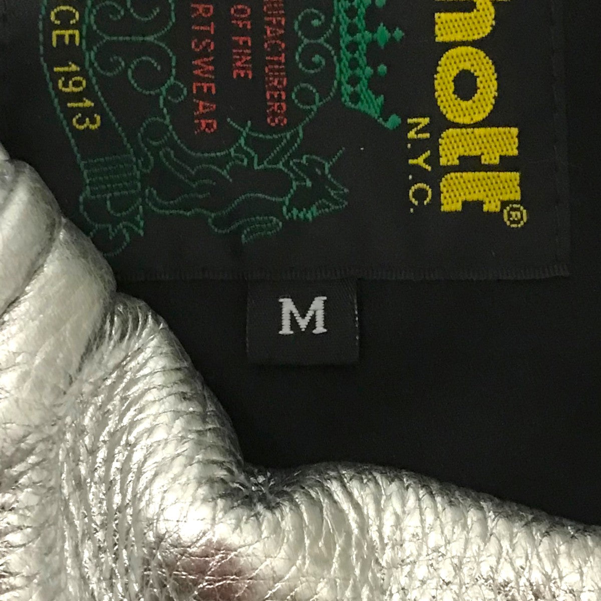 Supreme×Schott 25SS【Leather Clip Jacket】レザークリップジャケット 古着・中古-6枚目のアイテム画像