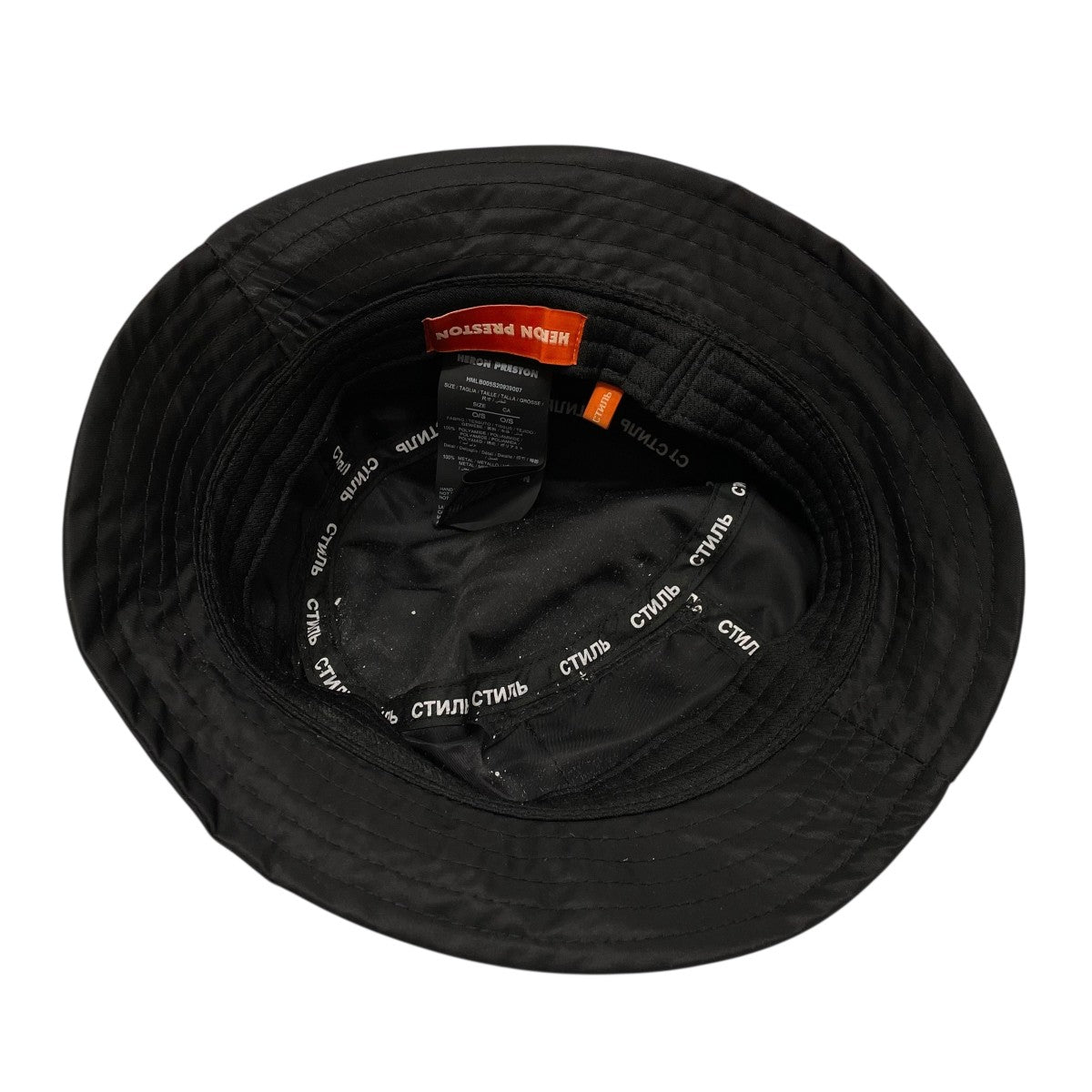 HERON PRESTON バケットハットHMLB005S20939007 古着・中古-4枚目のアイテム画像
