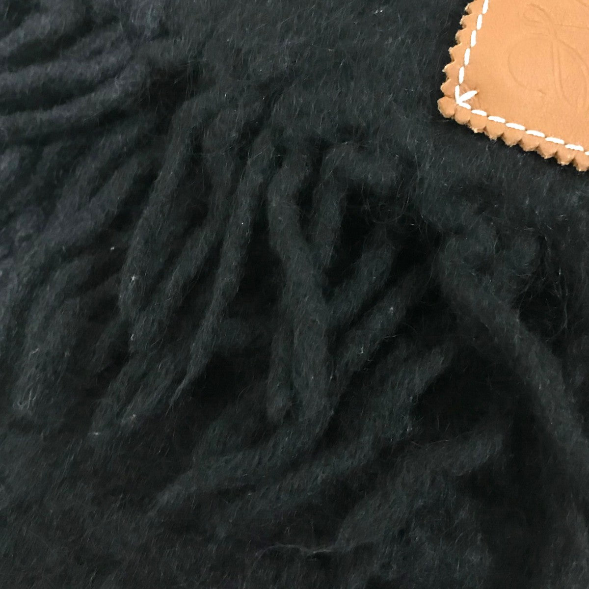 LOEWE モヘヤ混マフラー 古着・中古-5枚目のアイテム画像