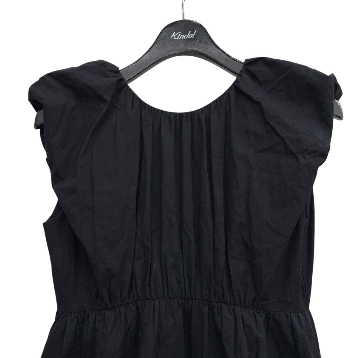 CLANE BROAD SHOULDER ONE PIECEノースリーブワンピース 古着・中古-3枚目のアイテム画像