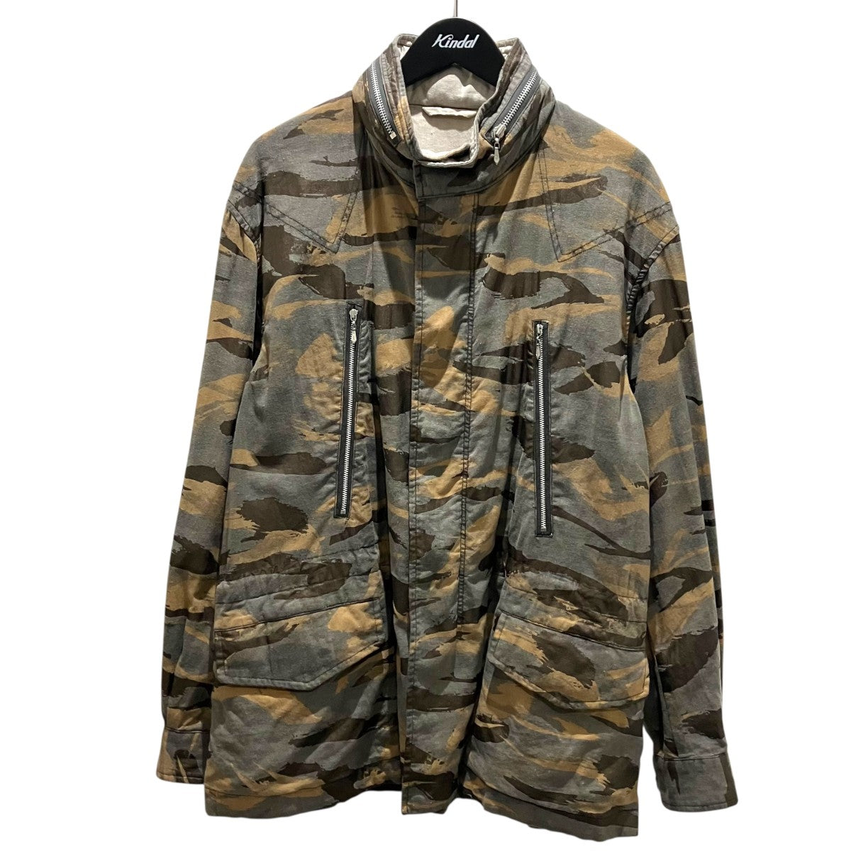 NICENESS 【TYNER Tiger Camouflage Field Jacket】ジップジャケット 古着・中古-1枚目のアイテム画像