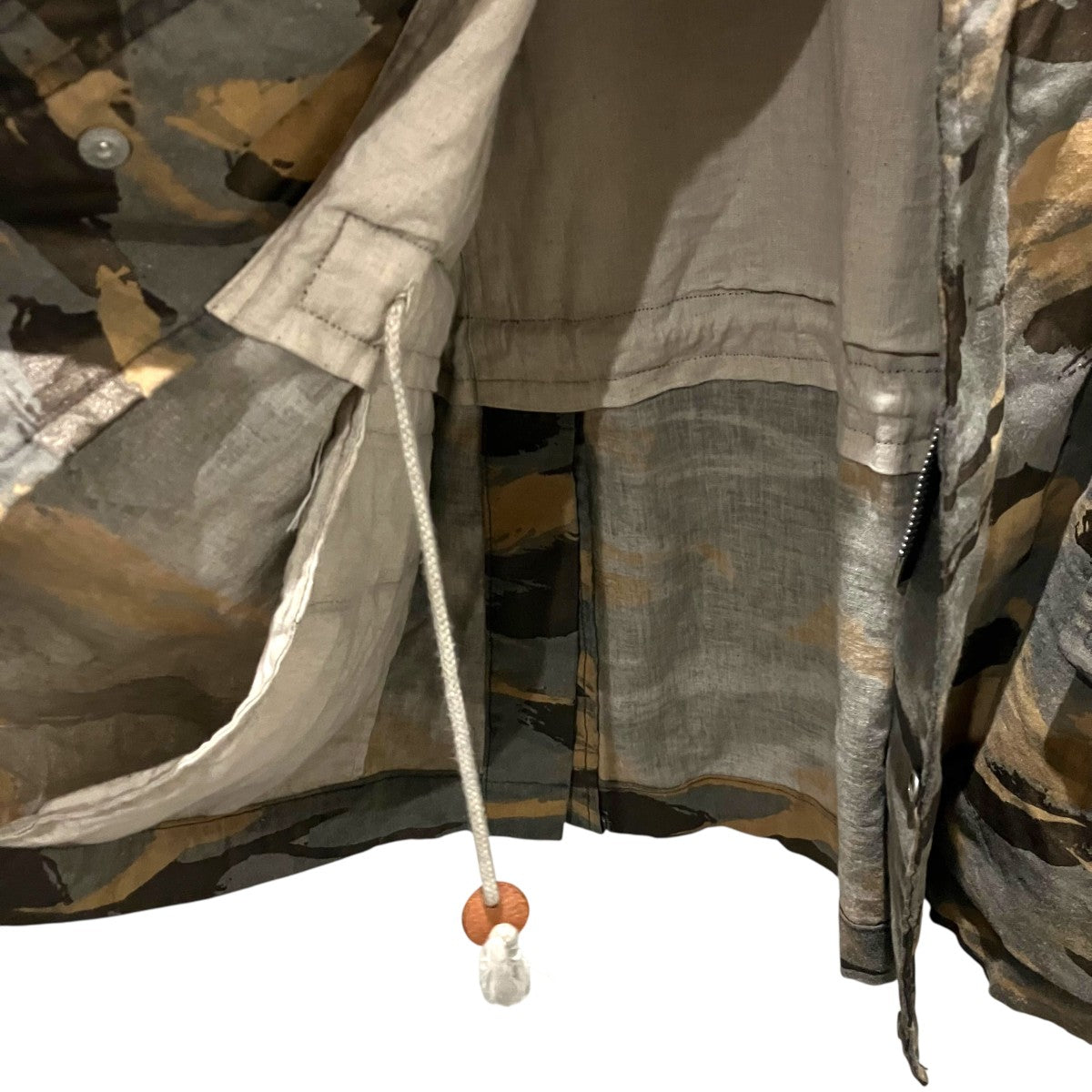 NICENESS 【TYNER Tiger Camouflage Field Jacket】ジップジャケット 古着・中古-4枚目のアイテム画像